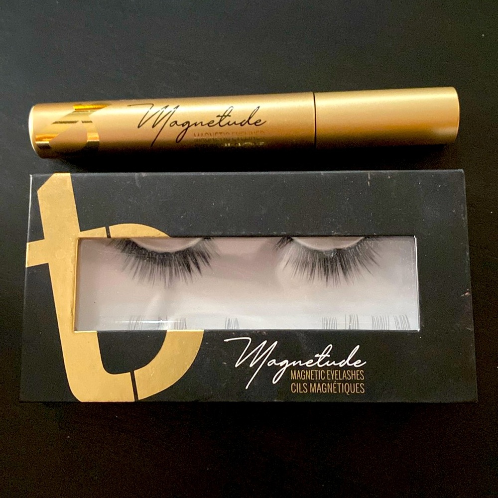NIB Magnetude Magnetic Eyelashes and Lash liner by Tori Belle